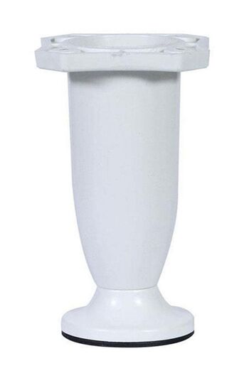 Badem10 10 Cm Plastic Alb Picioare Dulap Reglabil Mobilier Fotoliu - Canapea Masuta de cafea