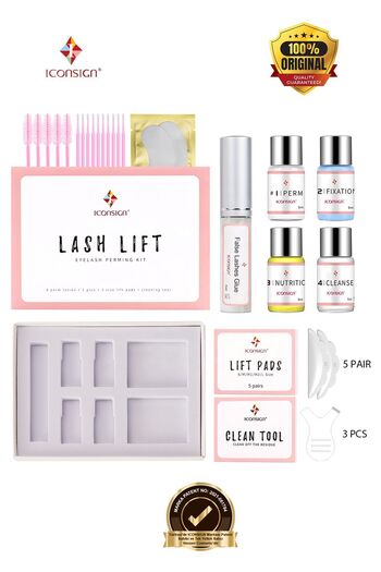 iconsign Lash Lift ® Kirpik Ve Kaş Lifting Seti, Kirpik Perması, Lash Lift Full Set