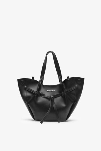 LOVENTA Black Mini Tote - Niesha S
