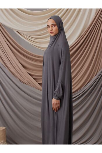 Femple Modest Πρακτικό φόρεμα προσευχής - Χρώμα: Rock Grey |   onesize |   Ρούχα προσευχής