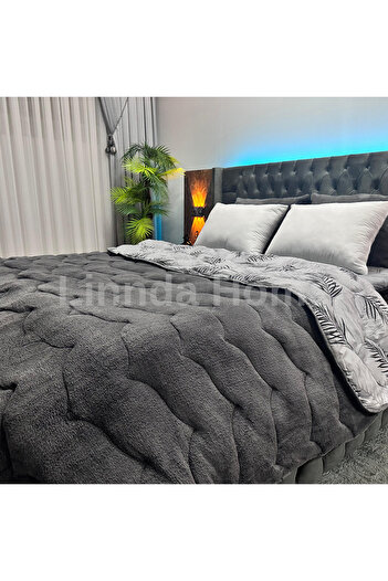 Linnda Home Одномісне двостороннє ковдру Welsoft