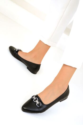 SOHO 19444 Model Black Women's Ballerinas