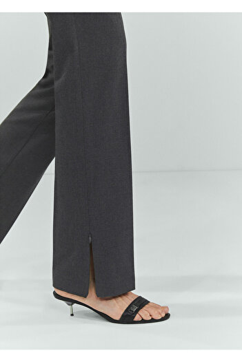 MANGO Woman Açık Gri Kadın  Pantolon 67093695
