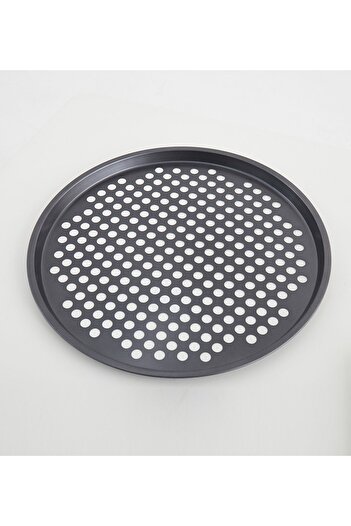 Janset Pizza Tray Perforated Teflon Coating 32 cm Nonstick Pizza Tray