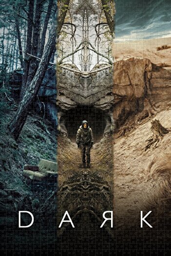 Jeronkarji Dark (2017) Film Posterinin 1000 Parça Puzzle Yapbozu  Sürüm 1