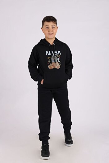 armicem Ανδρικό σετ αθλητικής φόρμας NASA Space Hooded
