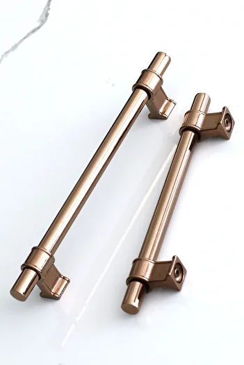 Badem10 Hisar Bronze Metal Handle 160 Mm-16 cm Furniture Kitchen Drawer Cabinet Door Cabinet Handles Handle Handle