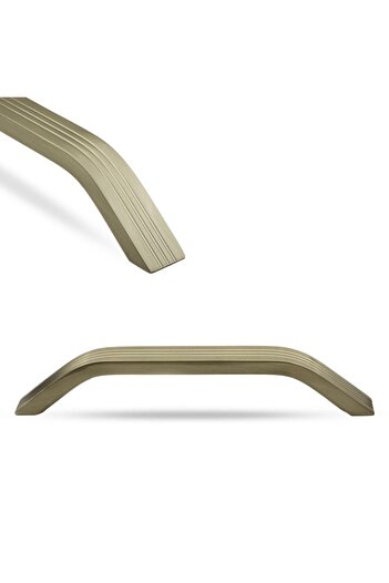 Badem10 Sertar de bucătărie Bermuda, cu mânere din metal bronz (160 MM-16,0 CM)