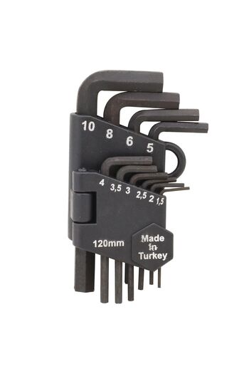 Badem10 Key Set Allen Key 10 Pieces