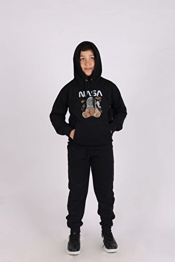 armicem Ανδρικό σετ αθλητικής φόρμας NASA Space Hooded