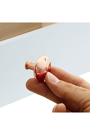 Badem10 Copper Metal Handle - Furniture, Kitchen Drawer, Cabinet Door
