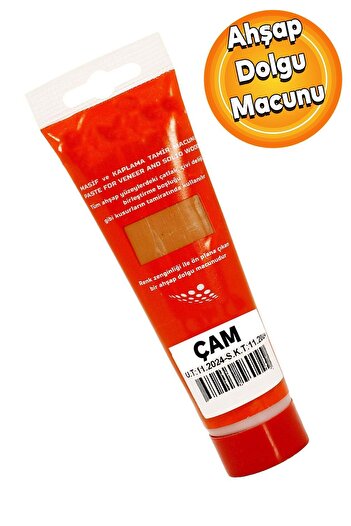 Badem10 Ahşap Mobilya Tamir Dolgusu Macunu (ÇAM 200 GR) Hazır Tüp Macun