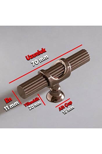 Badem10 Arsin Bronze Metal Button Single Screw Furniture Kitchen Drawer Cabinet Wardrobe Handle Handle Handles
