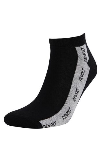 DeFacto Men's 3-Piece Booties Socks Set - Std T7248Az21Sp Classic
