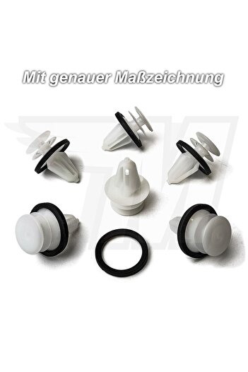 STARKLİPS 10754 Model Door Trim Clip - 5 Pieces