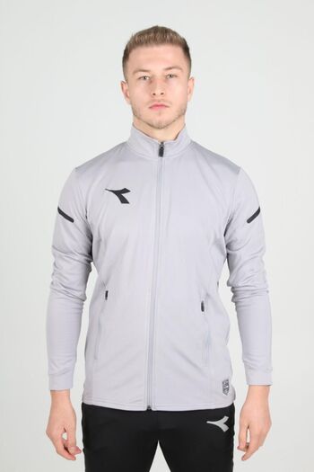 Diadora Alto Camping Tracksuit Single Top Gray