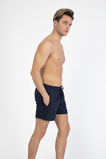 C&City Ανδρικό μαγιό Lycra C12201 Navy Blue