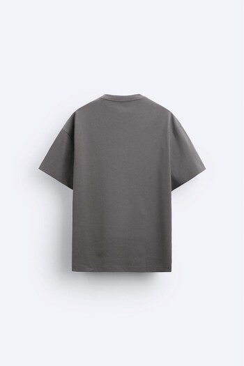 The Champ Clothing Smoked Classic Aesthetic Text Printed Oversize Men's T-shirt