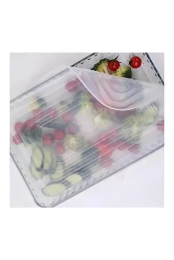 PANJI Silicone Rectangular Pyrex Cover - Stretch Cover