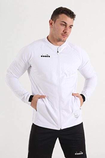 Diadora Elite Camping αθλητική φόρμα μονό τοπ Λευκό