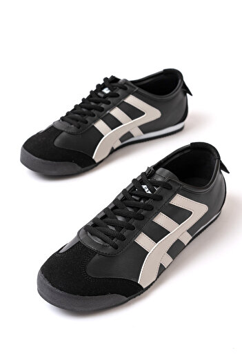 Freemax Uniseks Sneaker Spor Ayakkabı 614 Siyah Buz