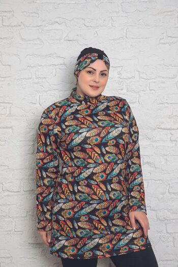 DONEX Dnx1252 Μαγιό Hijab Lycra με Πλήρως Κάλυμμα