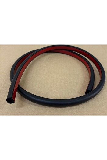 bemsa kauçuk Bantlı D Fitil - Bantlı Kapı Fitili - (10MM X 12MM) ( 1 Adet = 1 Metredir )