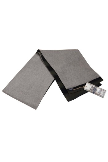 Exve Exclusive Gray Wool Double Sided Scarf