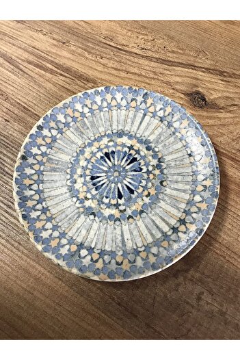Bonna Porselen Luca Mosaik Serisi 6’lı Tatlı Tabağı 19 Cm