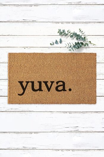Paspas Yap Nest Written Koko Door Mat Koko Mat Bristle Mat Apartment Entrance Mat Apartment Home Mat