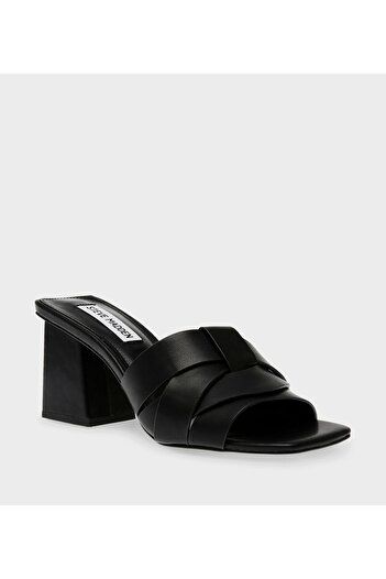 Steve Madden Black Women's Block Heels Sandals