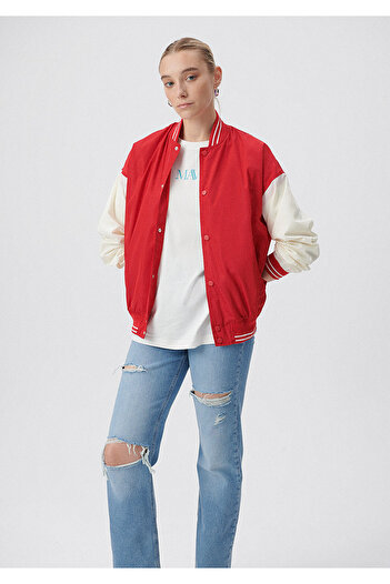 Mavi Red College Jacket 1110251-84538