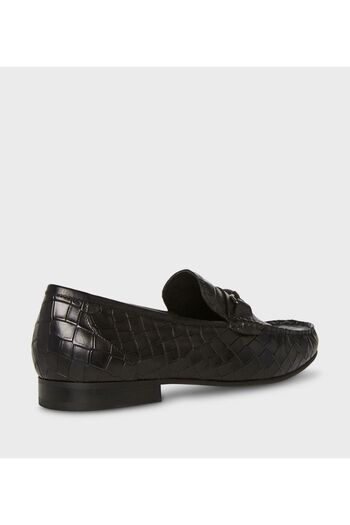 Steve Madden Black Multicolor Men's Moccasins/loafer Casual Shoes