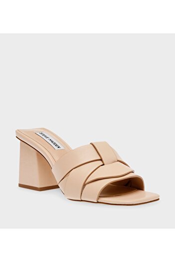 Steve Madden Nude Women's Block Heels Sandals