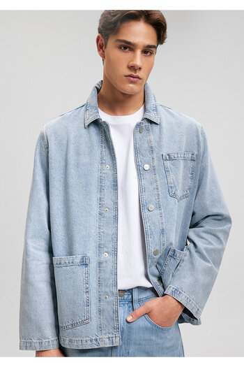 Mavi Τζιν Μπουφάν Victor Light Blue - Mediterranean0110383-86618