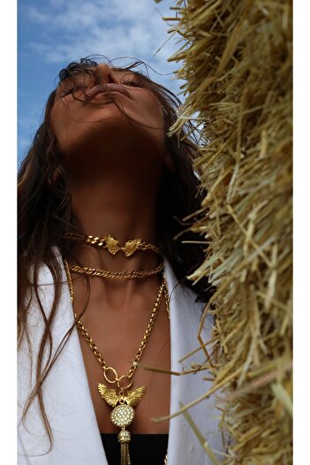 Bayemeyc MIAN MELEK KANADI CHOKER KOLYE