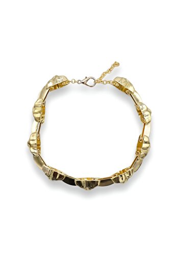 Bayemeyc Fama Altın Kaplama Choker Kolye