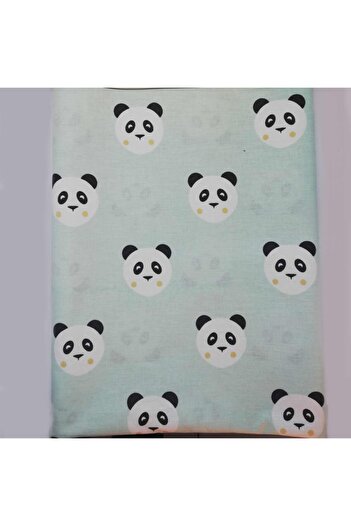 orhanucuzluk Poplin Kumaş Panda 50*120