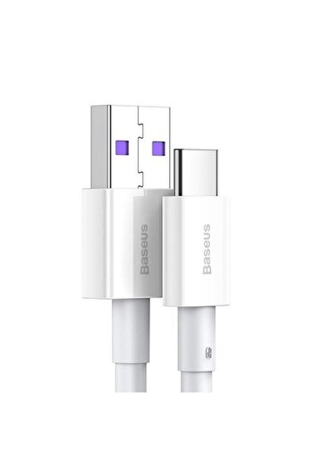 Baseus 66w Hızlı Şarj Kablosu Usb Type-c Samsung Galaxy S20 S10 S9 S8 Plus, A51 A02 A12 A52 A21s M12 Uyumlu