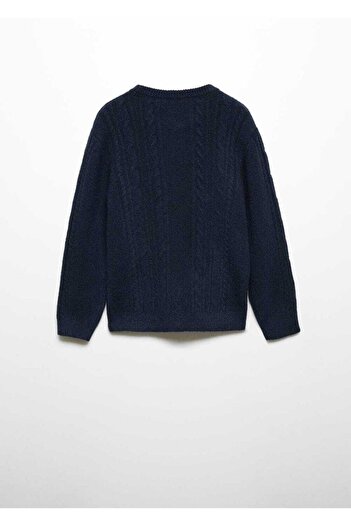 MANGO Kids Dark Blue Sweater for Kids