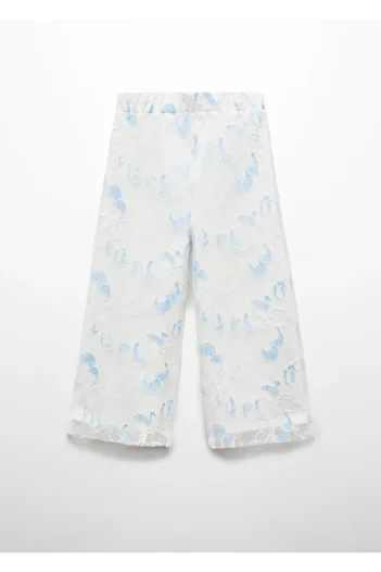 MANGO Kids White Pants for Kids
