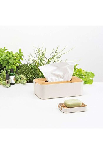 Lexon Zen Lh43w8 Tissue Box Peçetelik Beyaz