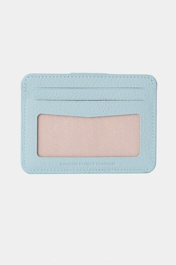 Grande 3607 Genuine Real Leather Women Men Card Holder Wallet Mint