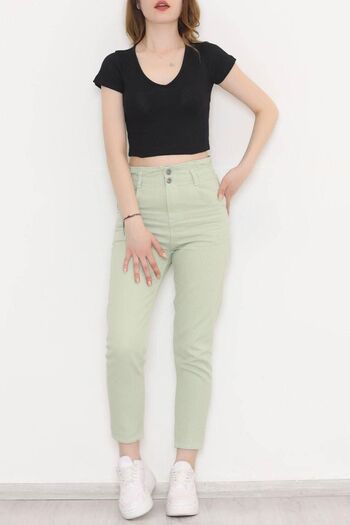 Modark V-Neck Lycra Camisole Crop Women's Blouse