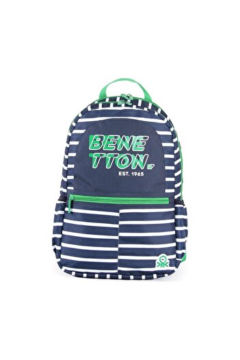 Benetton Шкільний рюкзак для ноутбука з 3 відділеннями + пенал