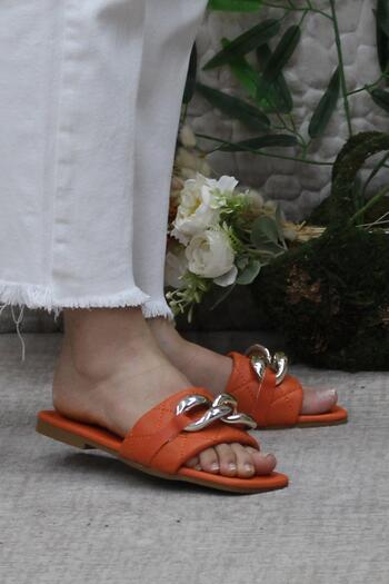 fort 3569 Model Elegant Stylish Women's Daily Slippers - Home Slippers