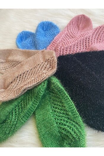 ÇİDEM'S Set of 5 Dowry Gift Knitted Booties
