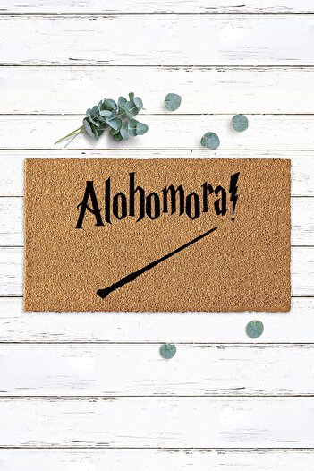 Paspas Yap Alohomora Door Mat Harry Potter Door Mat Bristle Mat Koko Mat Exterior Door Mat Printed