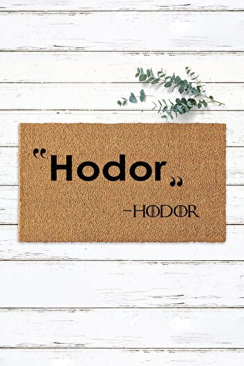 Paspas Yap Hodor Hodor Lord of the Rings Door Mat Front Koko Mat Decor Carpet Bristle Mat
