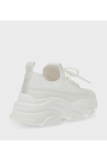 Steve Madden white women's's fashion sneakers